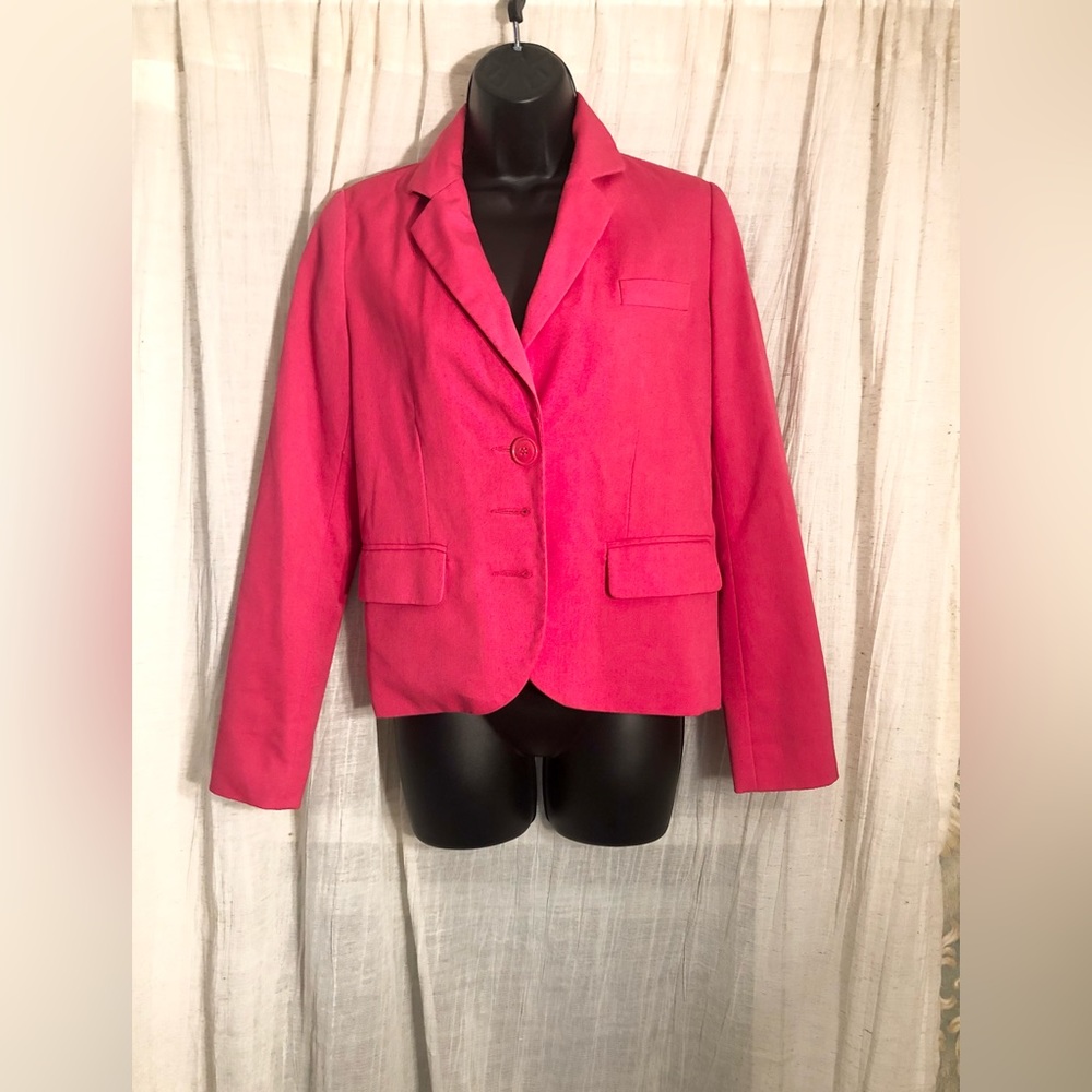 Fuchsia Short Blazer!!